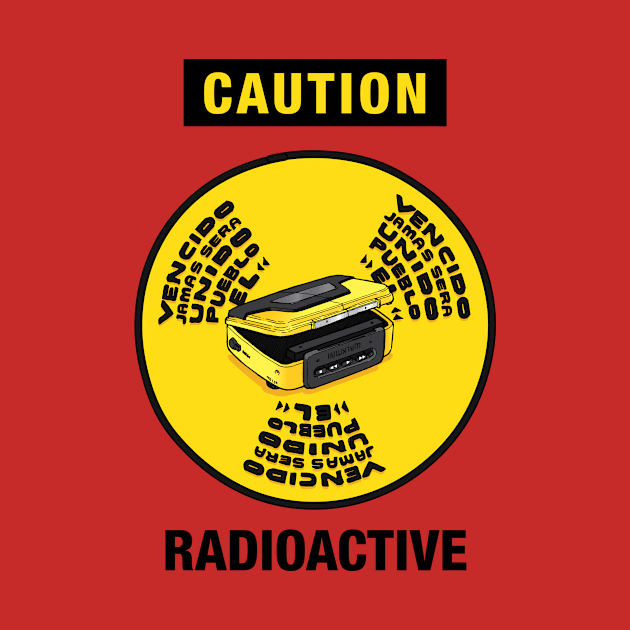 Caution Radioactive Music by foozledesign