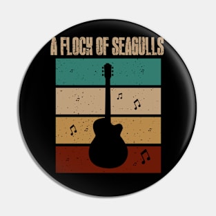 FLOCK SEAGULLS BAND Pin