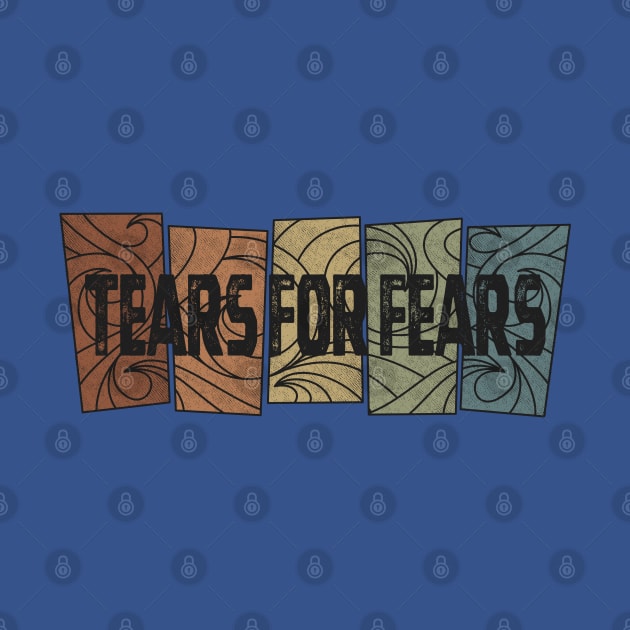 Tears for Fears Retro Pattern by besomethingelse