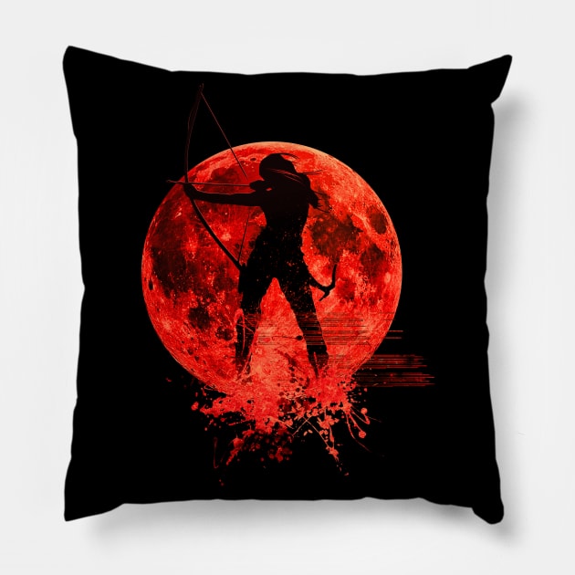 Lara Fatale Pillow by Artizan