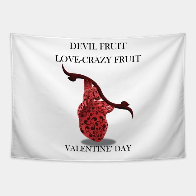 Love-Crazy Fruit Tapestry by XT STUDIO ART