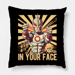 Ultraman Fanart Parody Super Hero Pillow