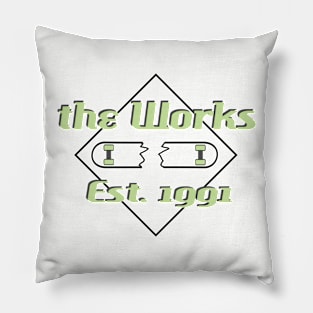 THE WORKS Logo (Left Pocket) Pillow