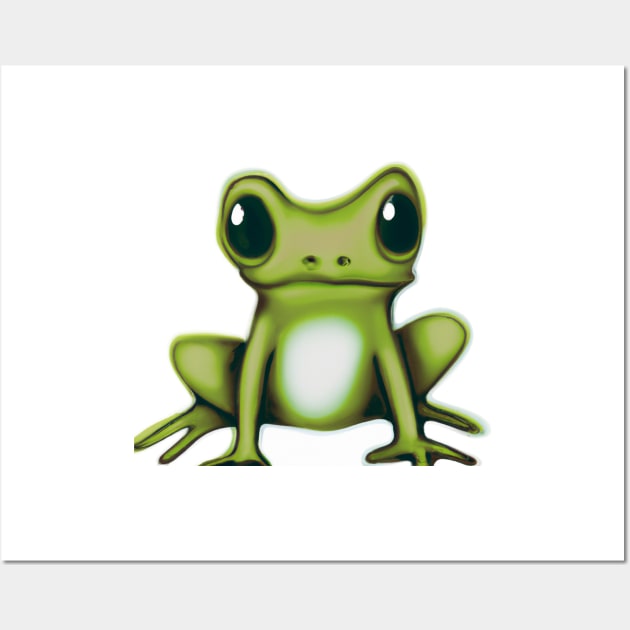 cute tree frog drawing