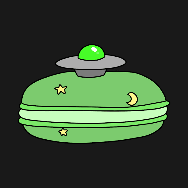 UFO Macaroon by saradaboru