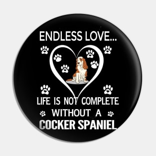 Cocker Spaniel Lovers Pin