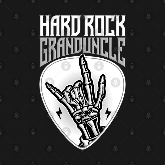 Discover Hard Rock Granduncle Rock Hand Sign - Rock - T-Shirt