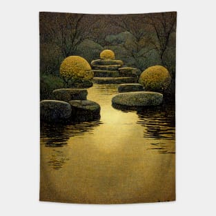 Golden Pond Stepping Stones Tapestry