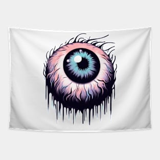 Pastel goth eyeball Tapestry