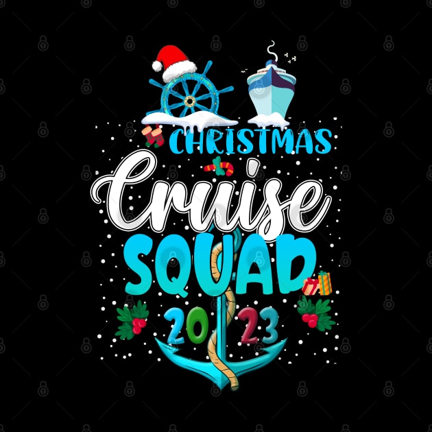 Christmas Cruise Squad 2023 Xmas New Year 2023 Boy Kid Girl by Sandra Holloman