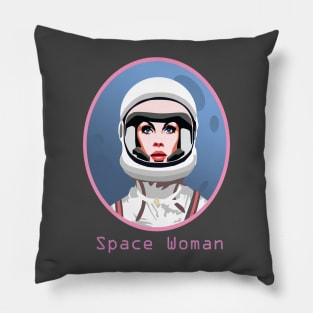 Space Woman Pillow