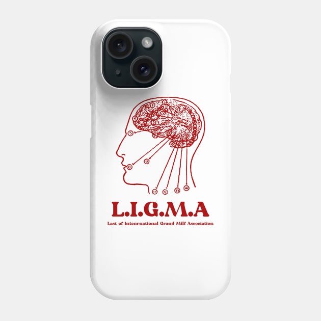 Last of International Grand Milf Asscotiation (LIGMA) - Memes Phone Case by Vortexspace