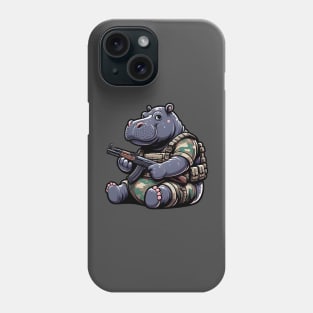 Tactical Hippo Phone Case