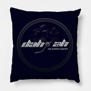 dahjahChromeCircle Pillow