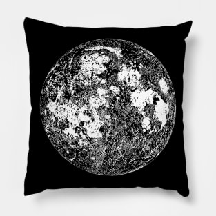 Moon Map Pillow