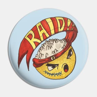 Beazers RAID! Pin