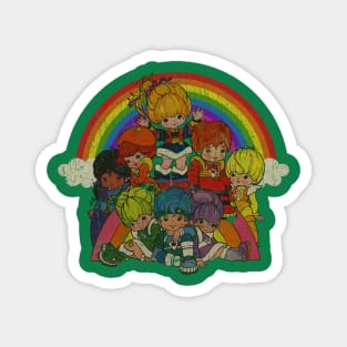 RETRO STYLE - rainbow brite and Friends Magnet