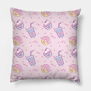 Geek Girl Pattern 2 Pillow