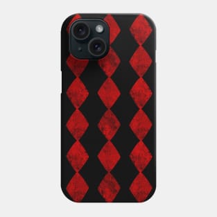 Red Diamond Card Suit Symbol Pattern Phone Case