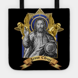 Christ with angels the heavenly glow Tote