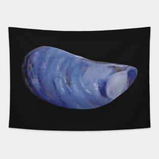 Blue Mussel Shell Tapestry