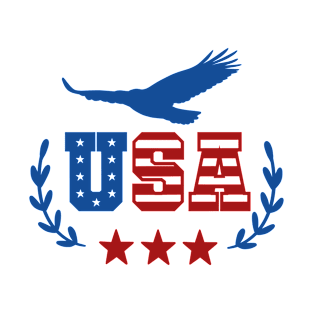 USA with Eagle T-Shirt