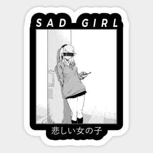 Anime Sad Meme Hentai Looking Up Give Up Based Sticker for Sale by Thickey  Forrest