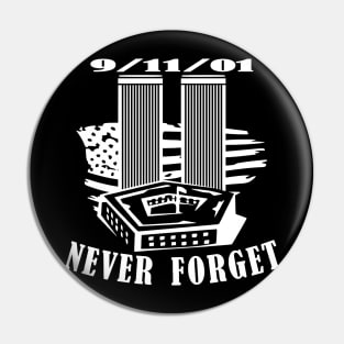 9/11 Memorial Pin