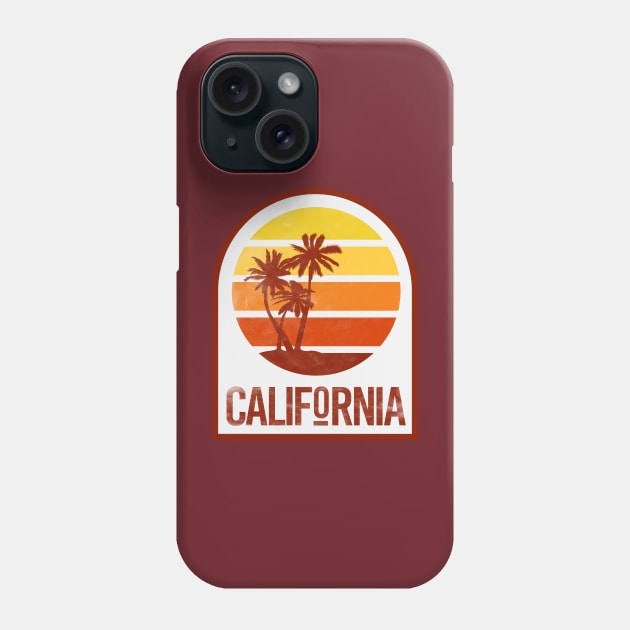 California Vintage distressed Phone Case by NineBlack