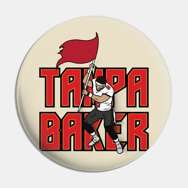 Tampa Baker Pin by rattraptees