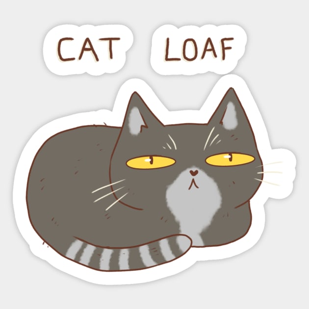 Cat Loaf' Sticker