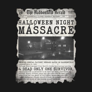 HALLOWEEN NEWSPAPER T-Shirt