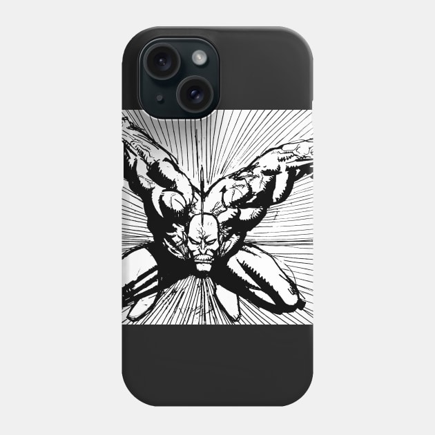 Flying man Phone Case by HeohKim