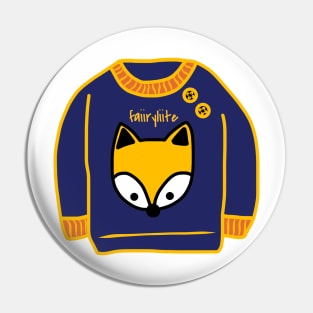 Fox Sweater Pin