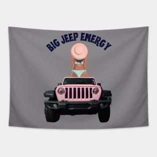 Big Jeep Energy Tapestry