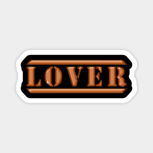Lover Orange Magnet