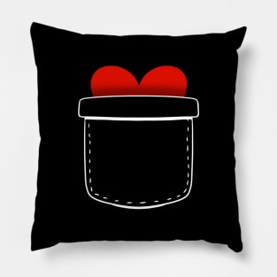 Pocket Heart Pillow