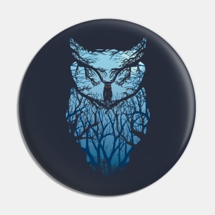 Rising Owl Pin