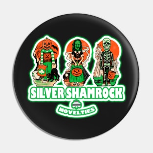 Silver Shamrock Pin