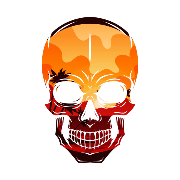 SUMMER SKULL by CloudyStars