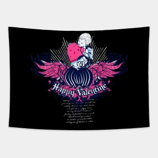 happy valentine Tapestry