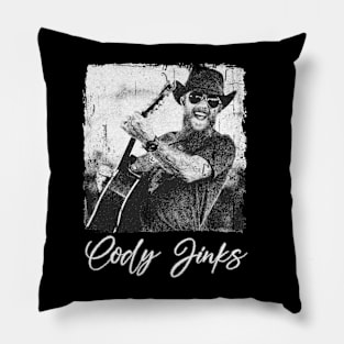 cody jinks90#10 Pillow