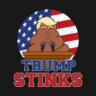 Trump Stinks Vote 2024 Funny T-Shirt