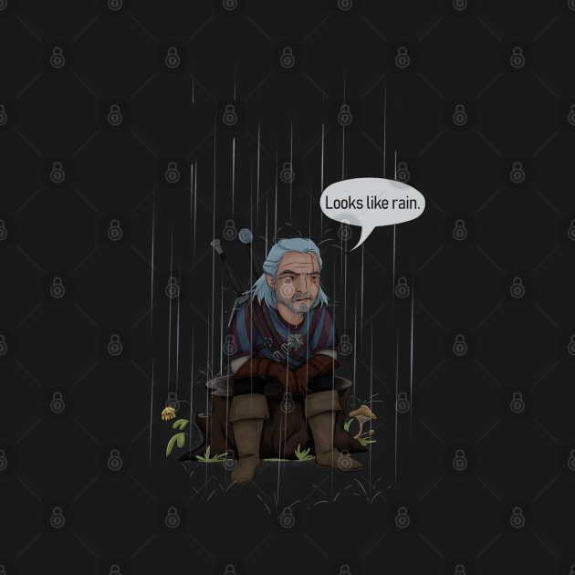 Geralt the Weatherman by Nori