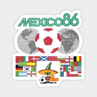 Mexico 86 World Cup Magnet