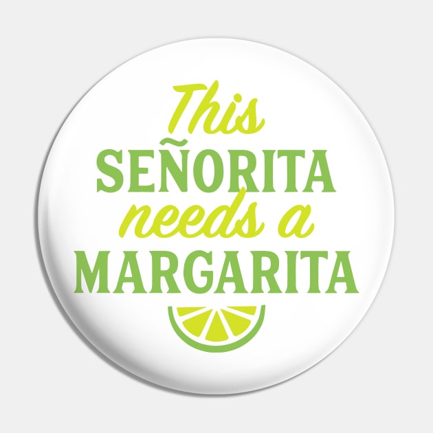 Cinco De Mayo This Senorita Needs A Margarita Drinking Lover Pin by LEGO