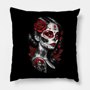 Scarlet Scorn Pillow