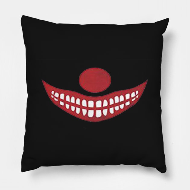 SMILE! IT logo sticker Pillow by ForrestFire