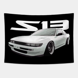 JDM s13 coupe super white 180 Tapestry