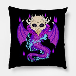 Necro Phoenix Pillow